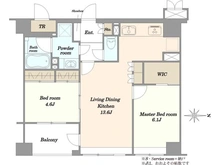 【東京都/江東区亀戸】ブライトスクエア 間取り図