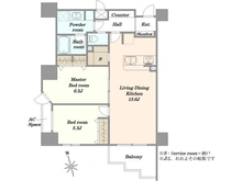 【東京都/江東区亀戸】アルカサル亀戸 間取り図