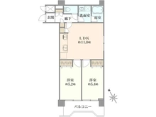 【東京都/墨田区八広】朝日プラザ八広 間取り図