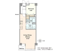 【東京都/江東区亀戸】ライオンズマンション亀戸 間取り図