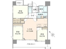 【東京都/葛飾区新小岩】ネバーランド新小岩ブライティス 間取り図
