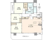 【東京都/墨田区亀沢】アスコットパーク錦糸町北斎通り 間取り図