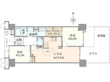 【兵庫県/尼崎市稲葉元町】レスタージュたちばなプロヴァンス 間取り図