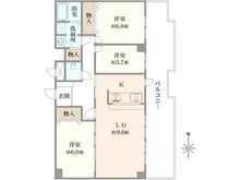 【兵庫県/伊丹市北本町】伊丹パーク・ホームズ 3号棟 間取り図