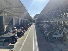 【兵庫県/伊丹市千僧】コスモ伊丹ガーデンズ 駐輪場