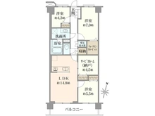 【兵庫県/伊丹市南町】グランドメゾン新伊丹 間取り図