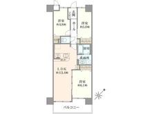 【兵庫県/尼崎市東難波町】サンヴェール尼崎パルシティ 間取り図