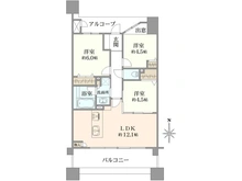 【兵庫県/伊丹市中央】ネバーランド伊丹中央 間取り図