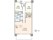 【兵庫県/尼崎市南塚口町】ザ・パークハウス塚口 間取り図