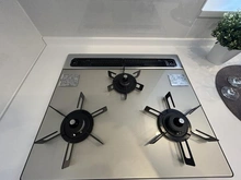 【兵庫県/伊丹市東有岡】ルネ伊丹ガーデンスクエア キッチン：三口コンロ