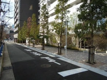 【大阪府/大阪市北区扇町】パークタワー梅田 前面道路：南側
