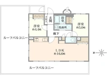 【兵庫県/尼崎市東難波町】藤和ライブタウン立花 間取り図