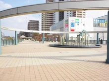 【兵庫県/尼崎市西大物町】ルネセントラルタワー  駅からのアプローチ（現地より約100m）