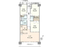 【兵庫県/伊丹市行基町】ロイヤルシャトー伊丹行基 間取り図