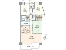 【兵庫県/尼崎市南塚口町】エーベル塚口 間取り図