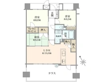 【兵庫県/尼崎市東園田町】レピア東園田EAST 間取り図