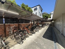 【兵庫県/西宮市満池谷町】シーアイマンション夙川 駐輪場