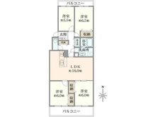 【兵庫県/尼崎市南塚口町】アルカサーノ塚口 間取り図