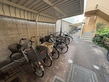 【兵庫県/尼崎市若王寺】ユニーブル若王寺 駐輪場