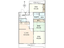 【兵庫県/尼崎市若王寺】ユニーブル若王寺 間取り図