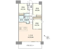【兵庫県/伊丹市千僧】コスモ伊丹ガーデンズ 間取り図