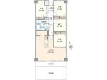 【兵庫県/尼崎市武庫豊町】ローレルハイツ武庫之荘 間取り図