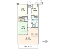 【兵庫県/尼崎市尾浜町】ライオンズマンション尼崎ガーデンシティ 間取り図