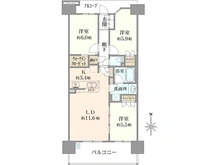 【兵庫県/尼崎市長洲西通】クラッシィハウス尼崎 GRAND PLACE 間取り図