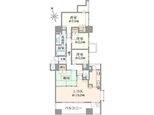 【兵庫県/宝塚市武庫川町】ライオンズマンション宝塚武庫川町 間取り図