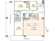 【兵庫県/宝塚市栄町】アールグラン宝塚 間取り図