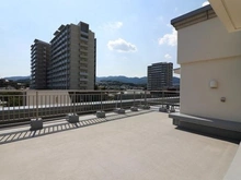 【兵庫県/宝塚市仁川北】メゾン仁川 ルーフバルコニー