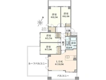 【兵庫県/宝塚市仁川北】メゾン仁川 間取り図