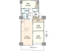 【兵庫県/伊丹市西野】シャルマンコーポ伊丹 間取り図