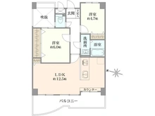 【兵庫県/伊丹市西野】マイシティ武庫川レックスマンション A棟 間取り図