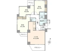 【兵庫県/伊丹市中野北】リラコート伊丹 間取り図