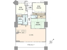 【兵庫県/尼崎市西大物町】ルネセントラルタワー 間取り図