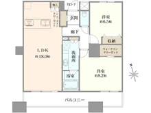 【兵庫県/尼崎市御園町】さきタワー・サンクタス尼崎駅前 間取り図