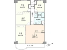 【千葉県/習志野市津田沼】津田沼ハイツ 間取り図
