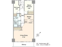【千葉県/習志野市谷津】ファミール谷津 間取り図