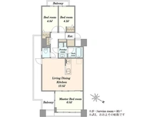 【千葉県/千葉市中央区本町】千葉本町スカイマンション 間取り図