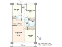 【千葉県/千葉市花見川区幕張本郷】ベルメゾン幕張本郷 間取り図