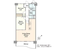 【千葉県/千葉市花見川区幕張町】 ダイアパレス幕張 間取り図