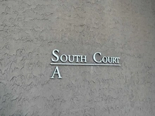 【千葉県/千葉市美浜区打瀬】幕張サウスコート A棟 マンション表札