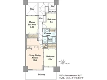 【千葉県/千葉市中央区本町】ダイアパレス千葉美術館 間取り図