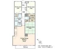 【千葉県/千葉市中央区東千葉】メイゾン千葉 間取り図