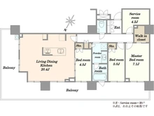 【千葉県/佐倉市ユーカリが丘】ユーカリが丘スカイプラザ・ミライアタワー 間取り図