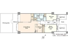 【千葉県/千葉市花見川区幕張町】ルネ幕張 間取り図