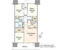 【千葉県/千葉市花見川区幕張町】シエリア幕張 間取り図