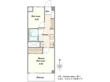 【千葉県/市川市田尻】西船橋永谷マンション 間取り図