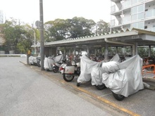 【千葉県/習志野市津田沼】菊田ハイツ バイク置き場